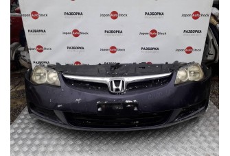 Бампер, фара, панель, радіатор, грати, ноускат Honda Civic 4D, 2006-2011