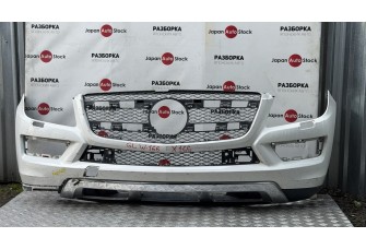 Бампер Передній + Решітка Mercedes GL, W166 X 166, 2012-2015 