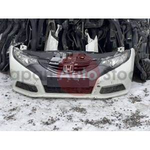 Бампер, ноускат, фара, грати, радіатор Honda Civic хетчбек, 2010-2014